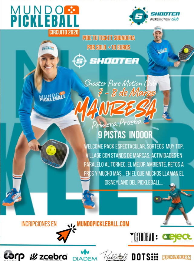 torneo pickleball circuito mundo pickleball 2026 dinkeando