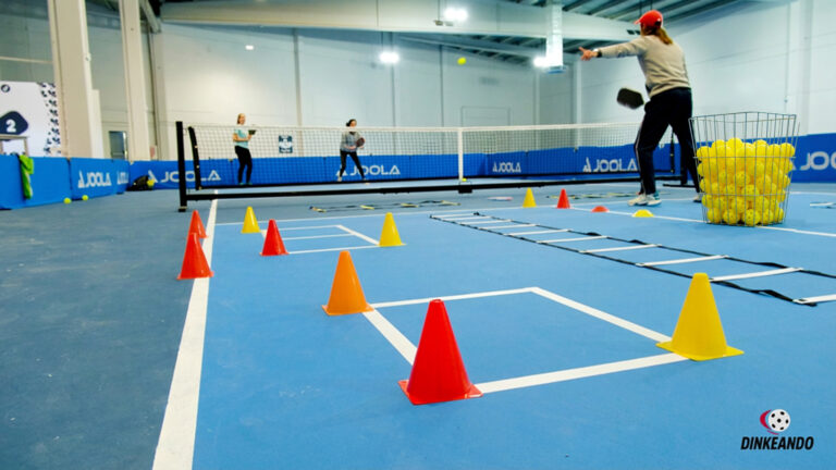 Un día en un Clinic de Pickleball clinic pickleball dinkeando