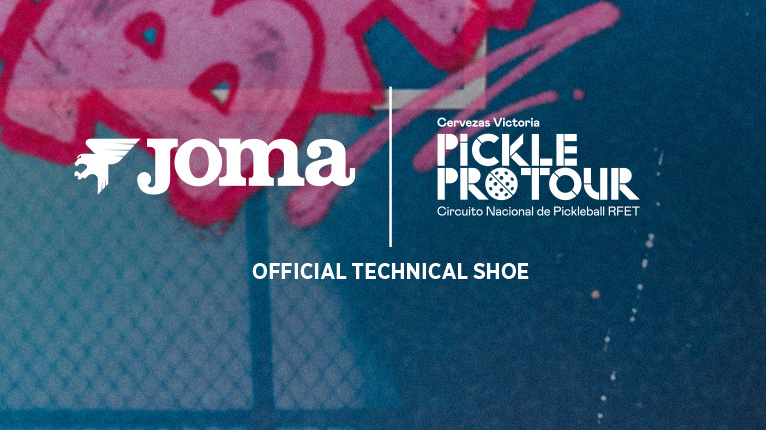 Joma presenta las primeras zapatillas oficiales del Pickle Pro Tour pickle protour joma 1 dinkeando