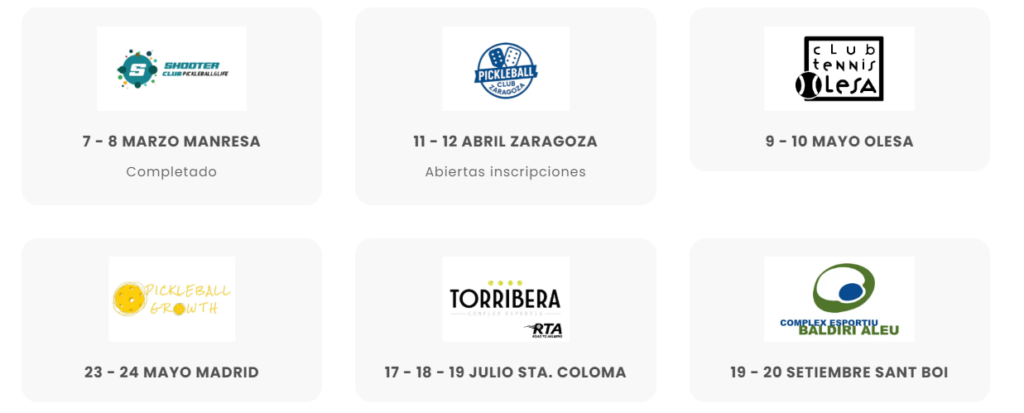 Sedes Mundo Pickleball 2026 Dinkeando