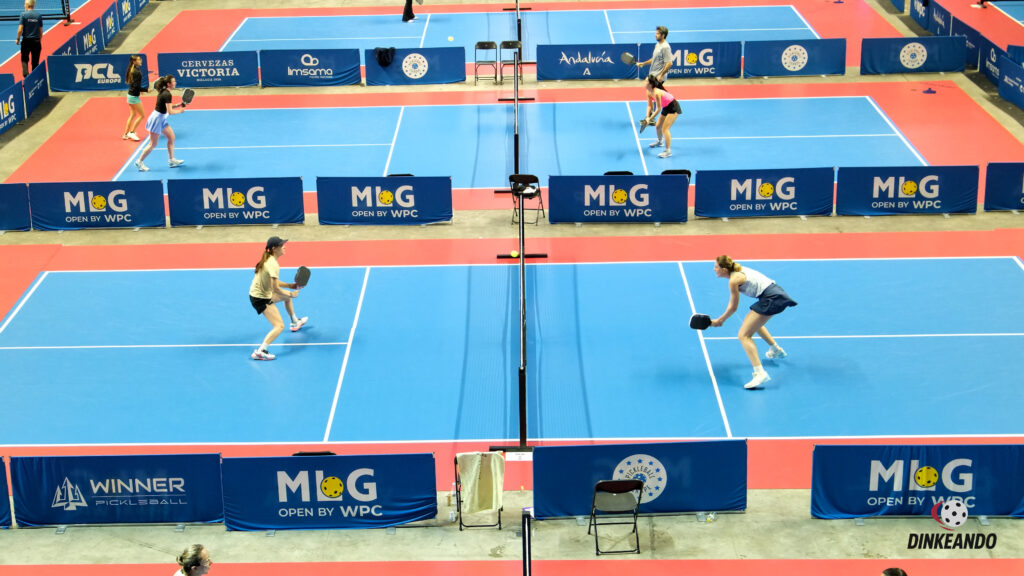 Open málaga pickleball 2 dinkeando