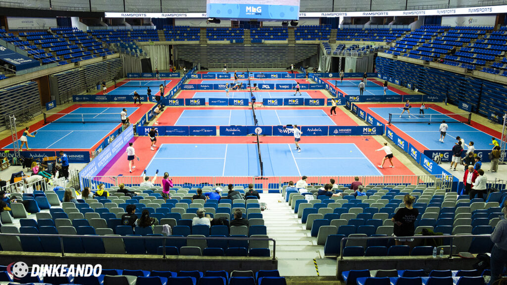 Open málaga pickleball dinkeando