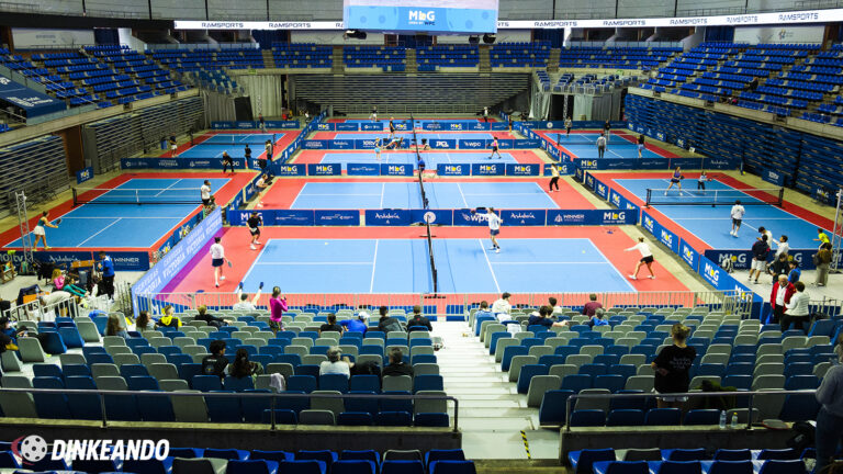 Open málaga pickleball dinkeando