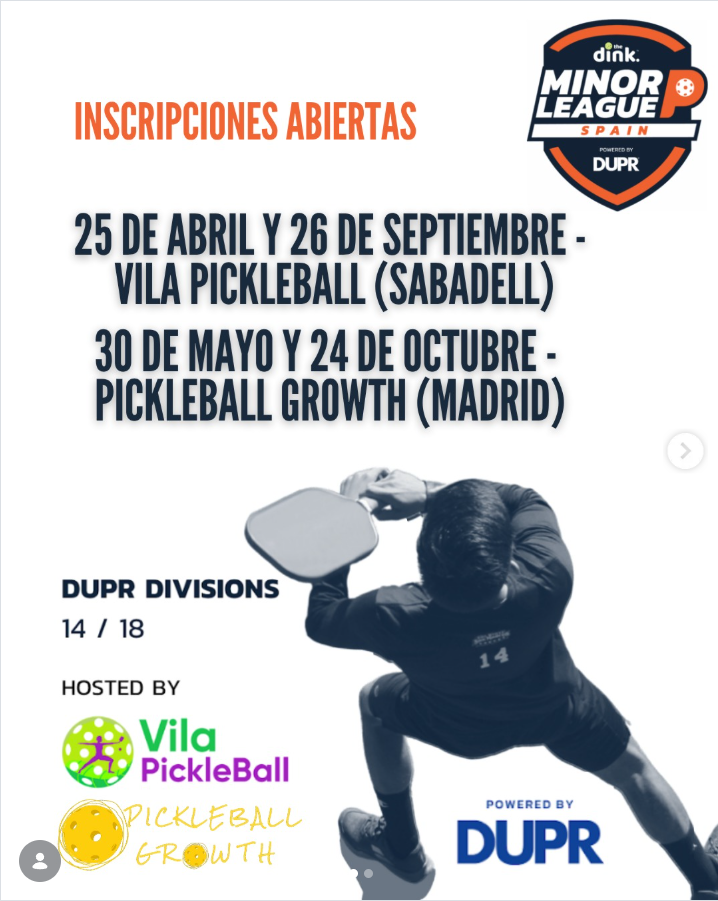 Vila Pickleball Dinkeando
