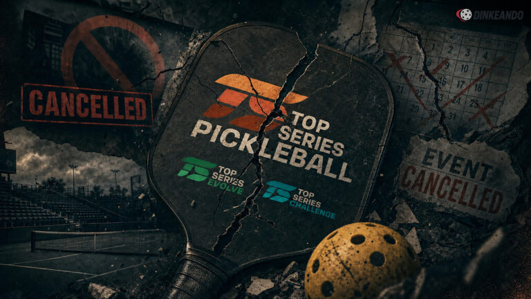 Top Series Pickleball, ¿al borde del colapso? cancelaciones, incertidumbre y un circuito europeo lleno de dudas. Crisis Top series Pickleball Dinkeando