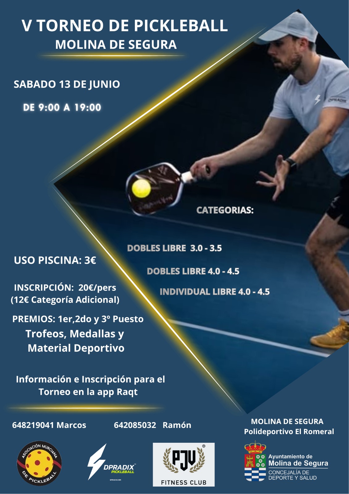 V Torneo de Pickleball Molina de Segura Dinkeando